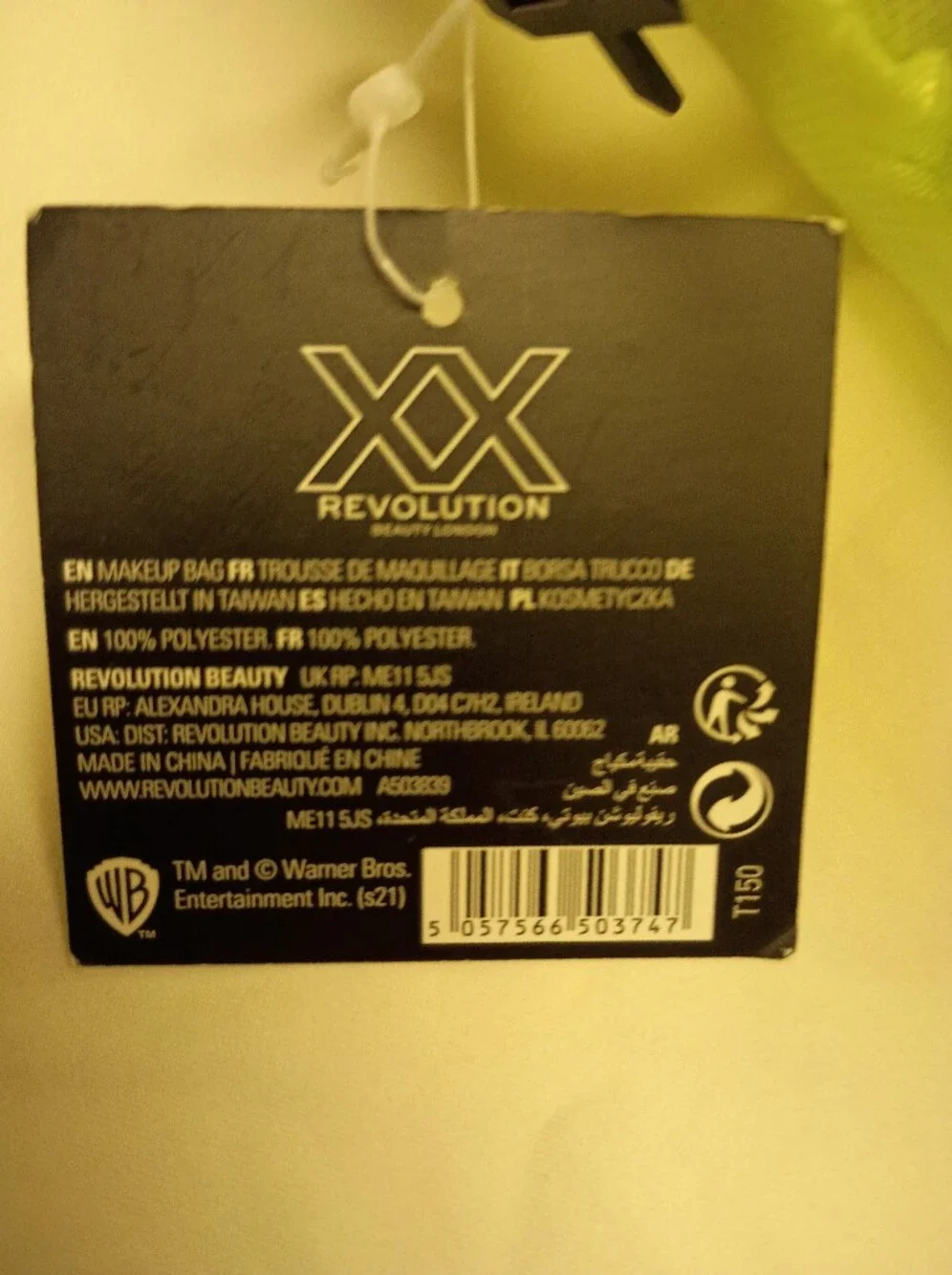 Revolution XOX Matrix Neon Mesh 3 Pack Storage Zipper Limited Edition **RARE**